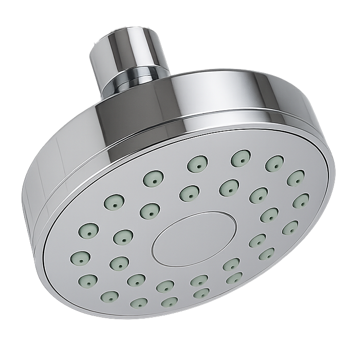 After soft water showerhead