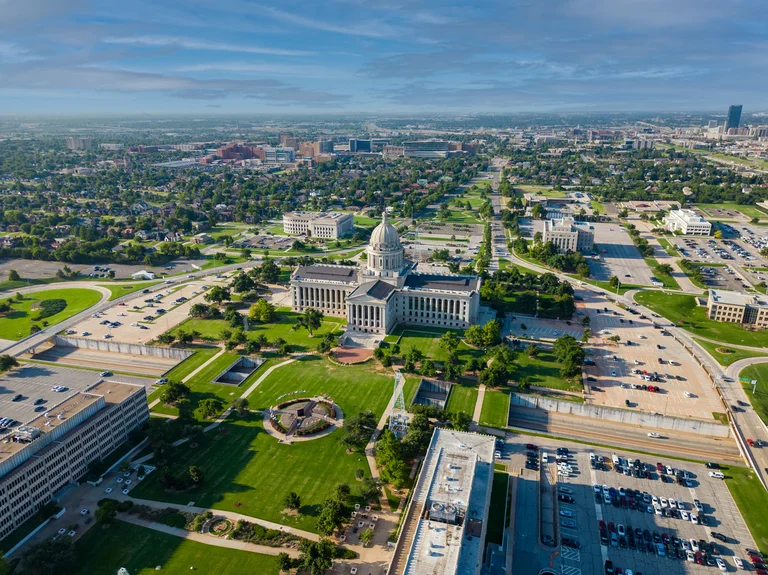 Oklahoma Gutter Experts | Panoramic View of Oklahoma